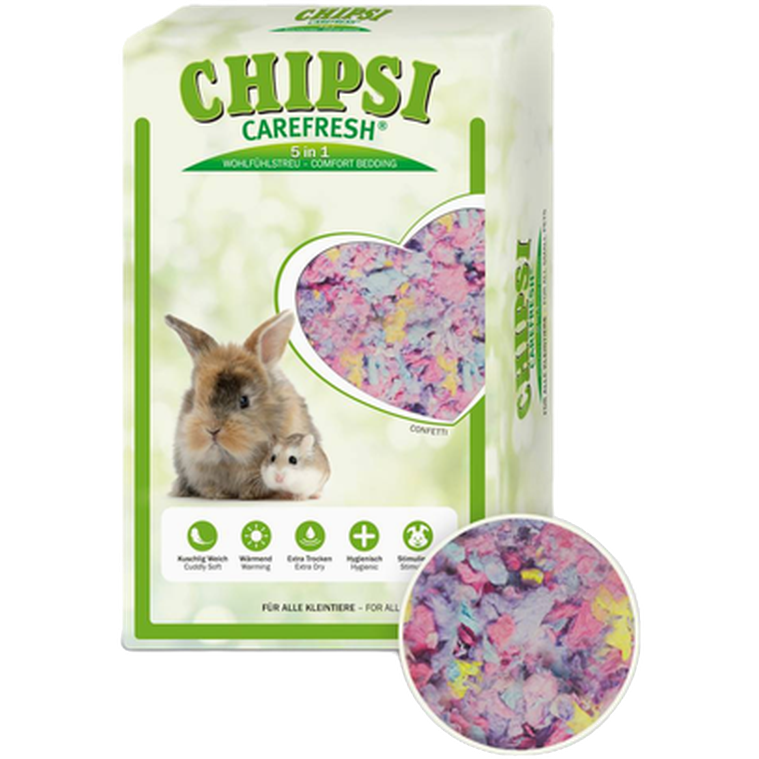 Carefresh Confetti Premium mykt sengetøy for kjæledyr Rosa 10 L