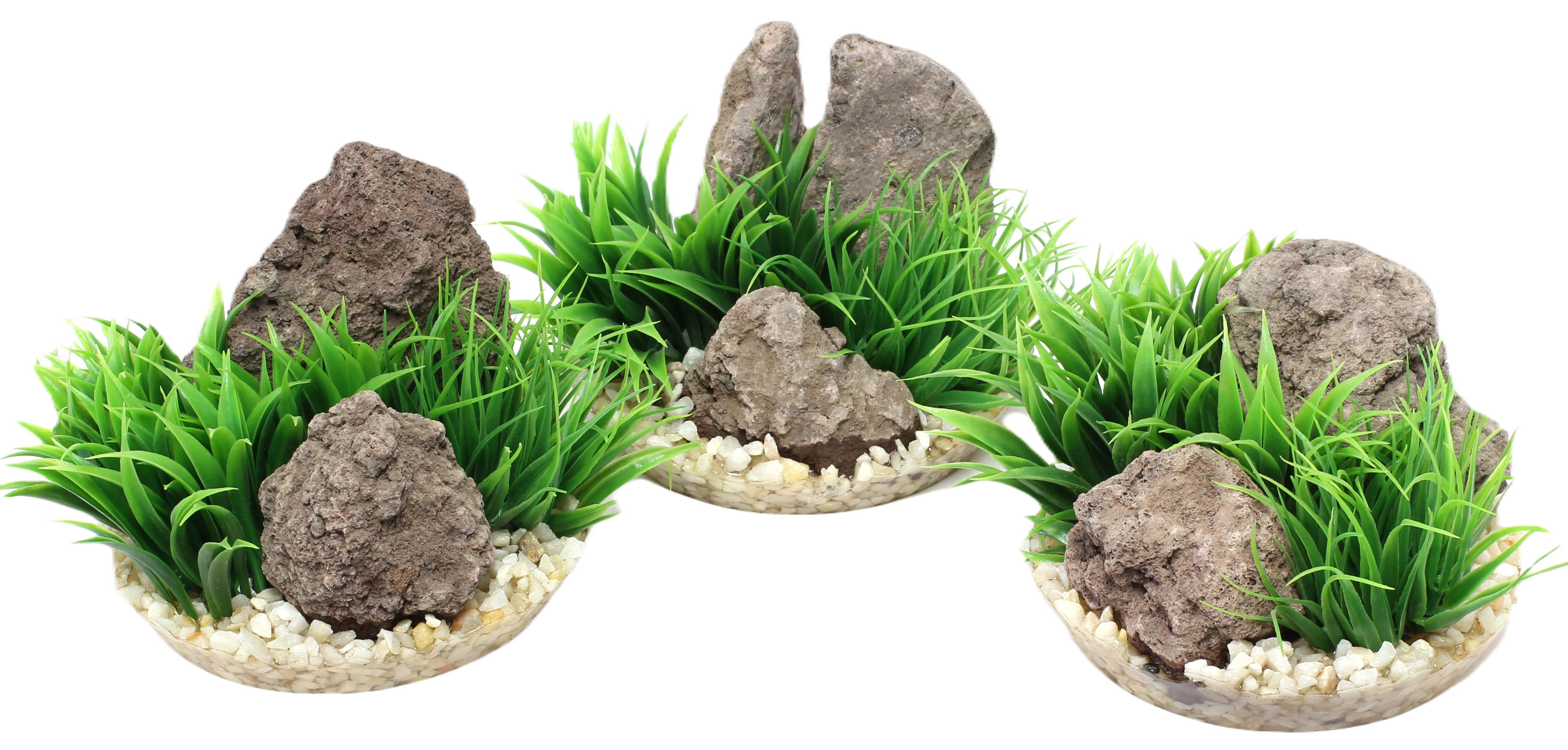 Sydeco - Plastplante Arizona Vivarium 14x9 cm - Fisk - DekorasjonPetXL