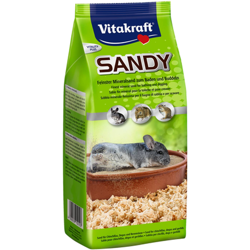 Vitakraft Sandbadesand chinchilla beige 1 kg