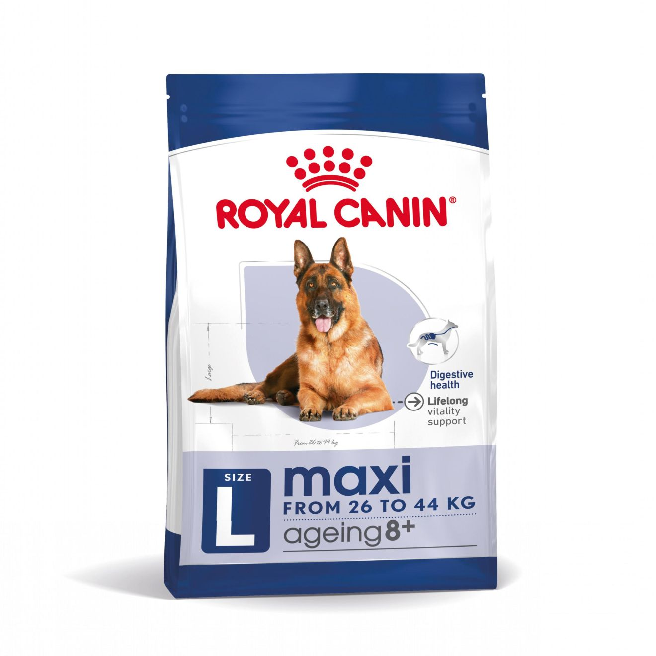 Royal Canin Maxi Ageing 8+ Ageing tørrfôr for hunder 15 kg