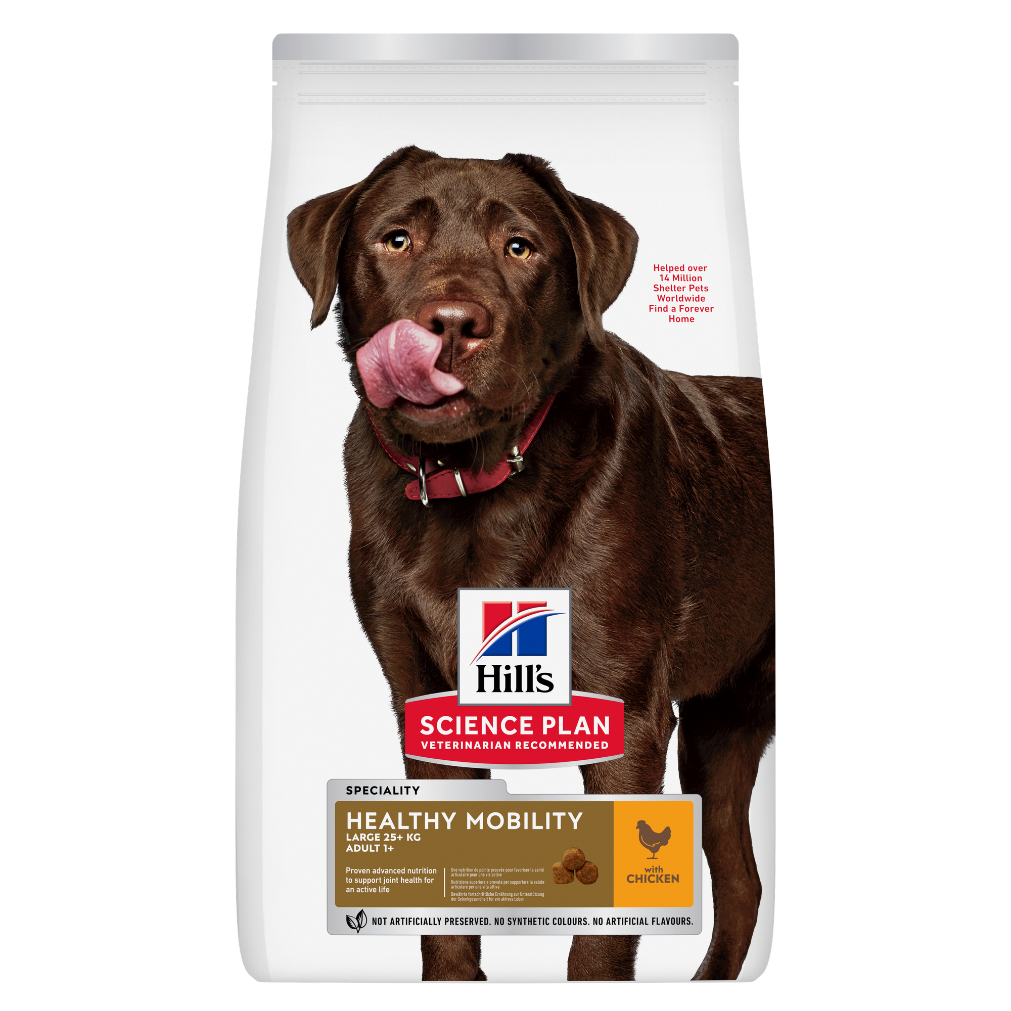 Hills Science Plan Canine Adult Healthy Mobility Large Breed Chicken 14kg