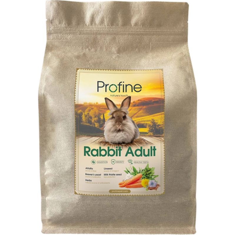 Profine - Animals Kanin Voksen 3 kg - SmådyrPetXL