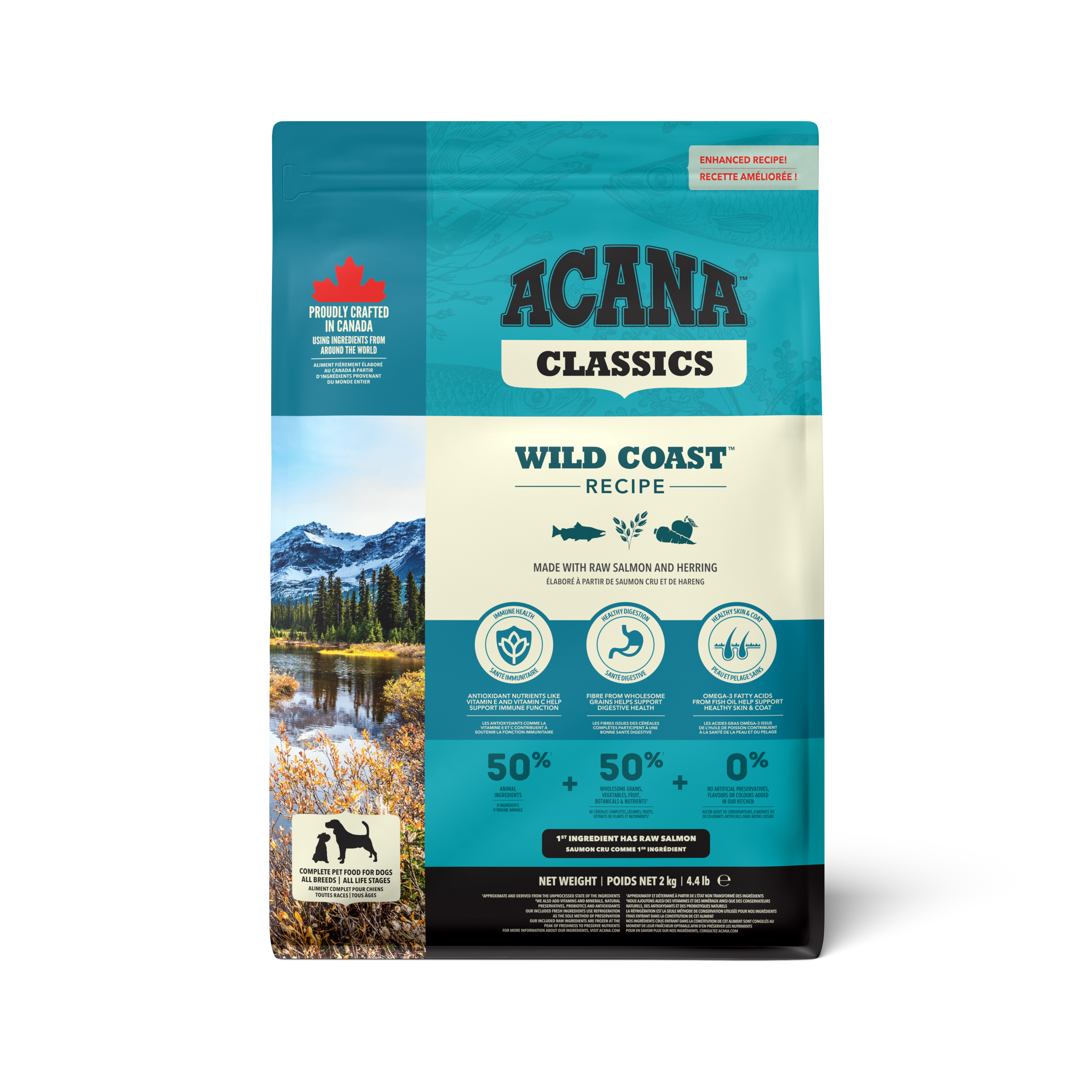 Dog Classics Wild Coast 2 kg - Hund - Hundefôr - Acana