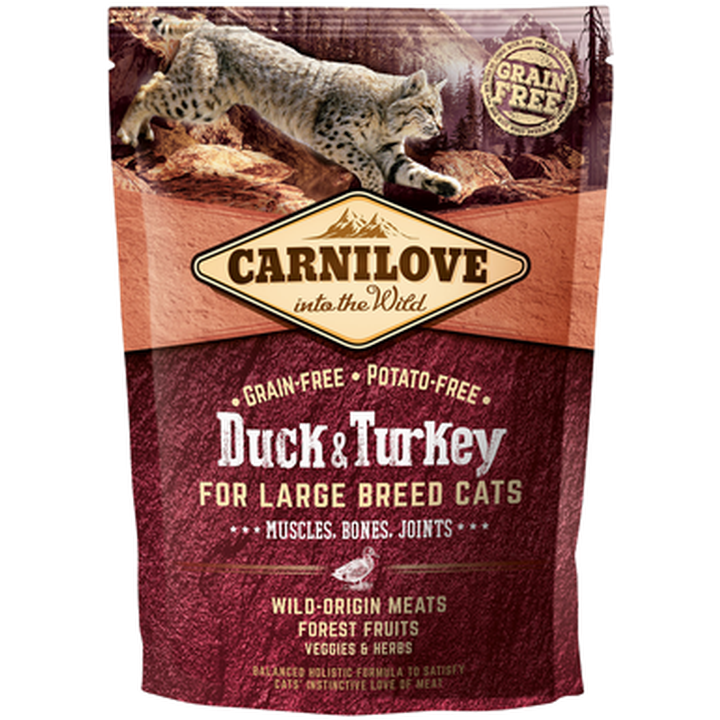 Carnilove Cat Duck & Turkey for Large Breed