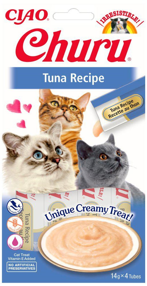Churu Cat Creamy Treat Tuna 4-pk.