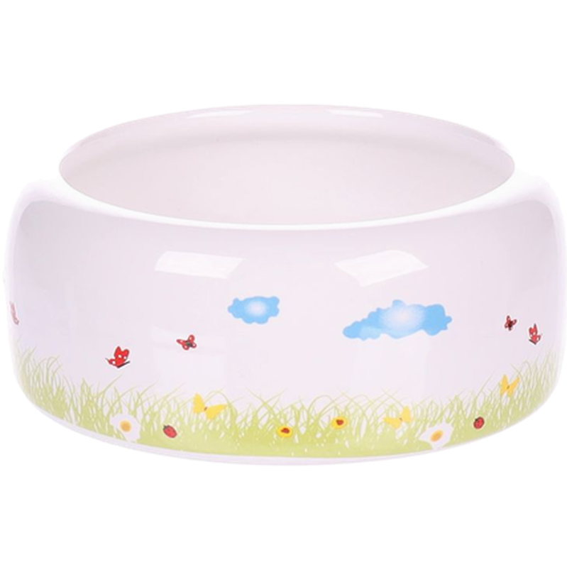 Flamingo Karlie Petbowl Springtime Grassland