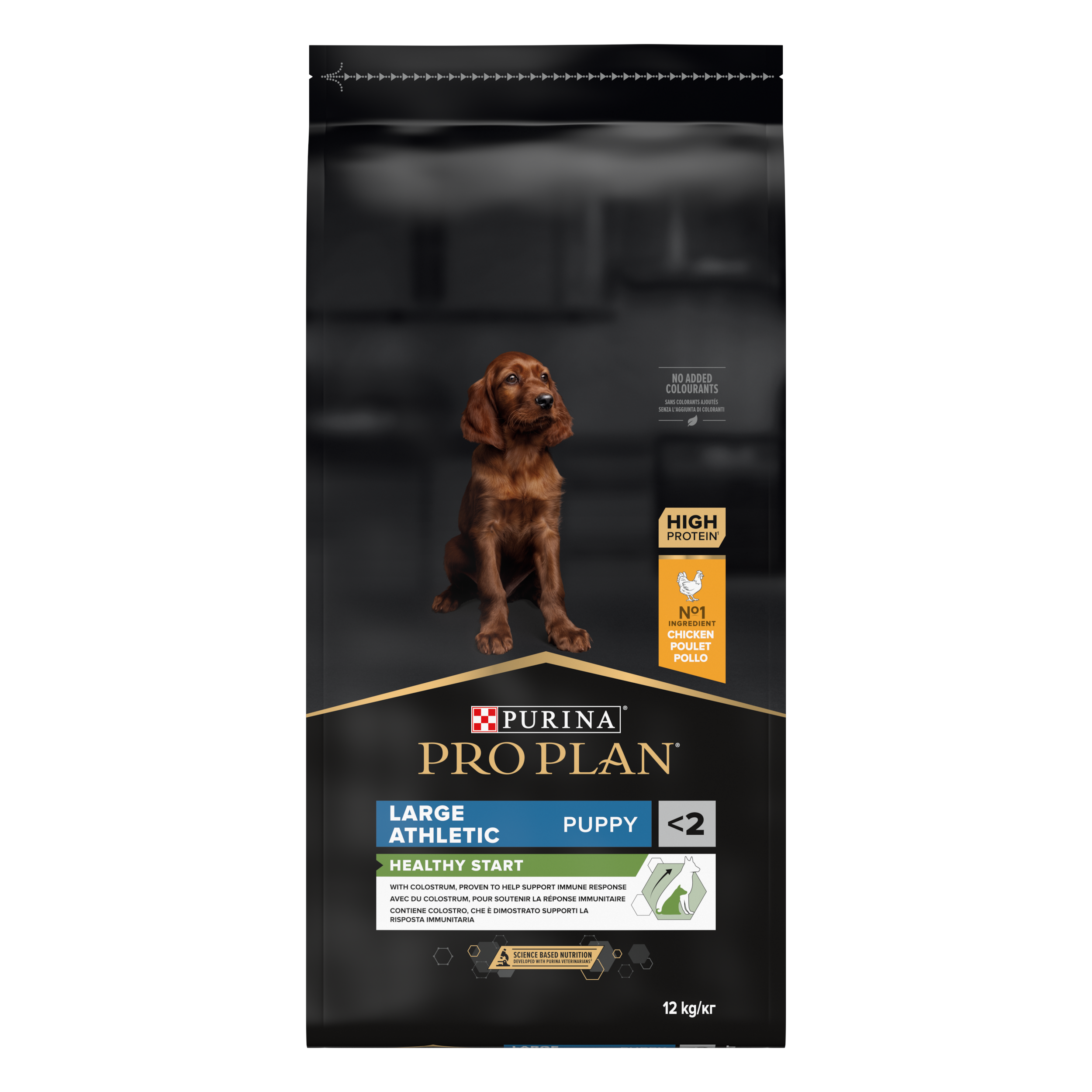 Purina Pro Plan Puppy Healthy Start Large Athletic tørrfôr til valper 12 kg