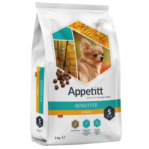 APPETITT Sensitive Small Kylling 3 kg