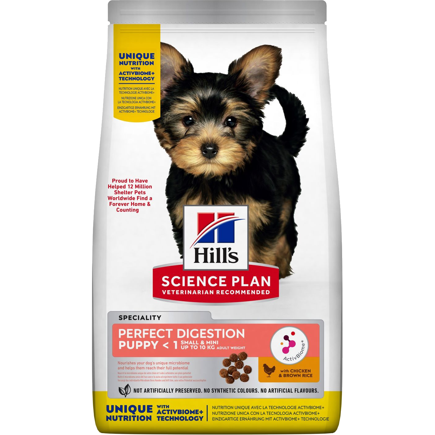 Hills Science Plan Puppy Digestion Small & Mini Chicken & Rice 6 kg