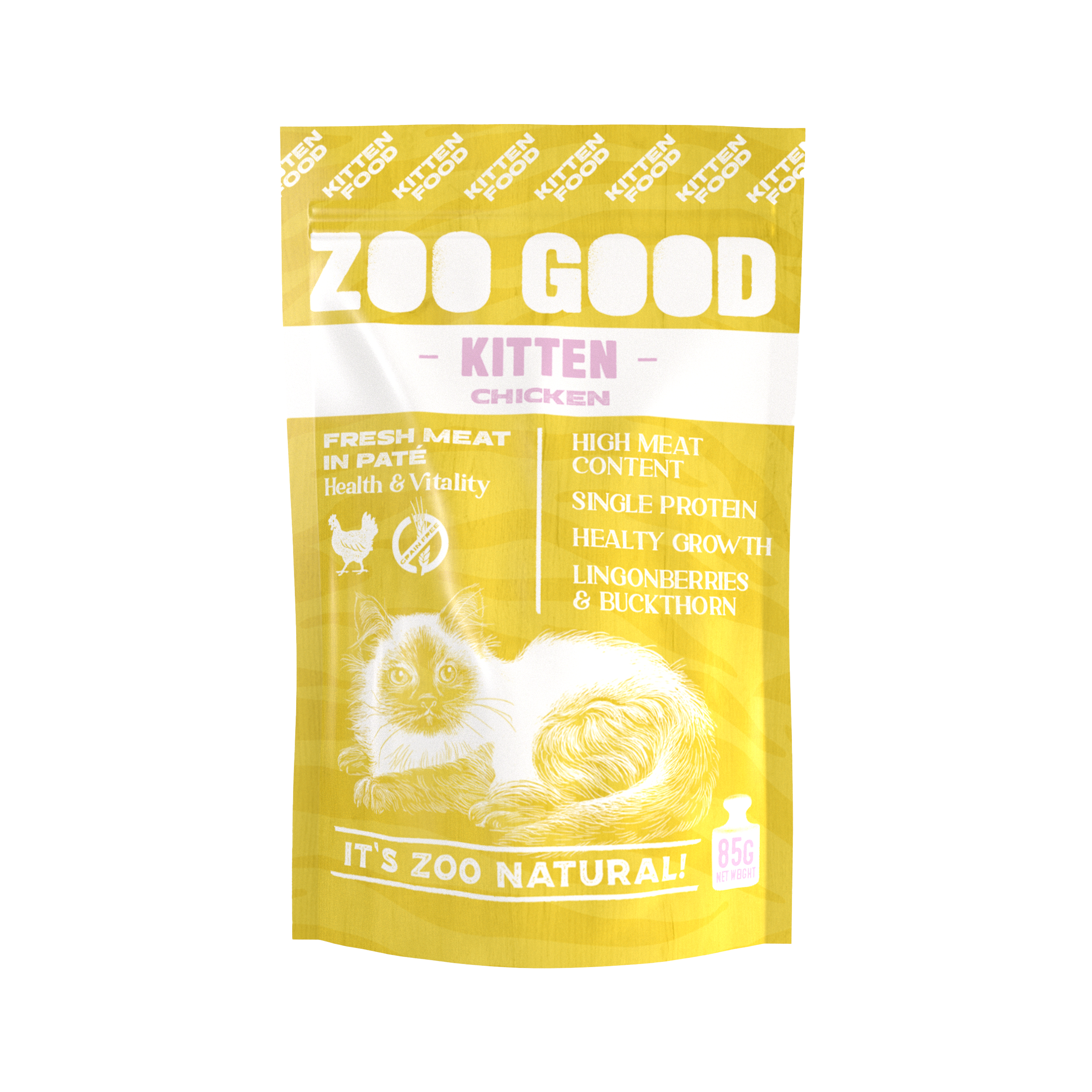 ZOO GOOD Kattunge Killing Chicken Pouch