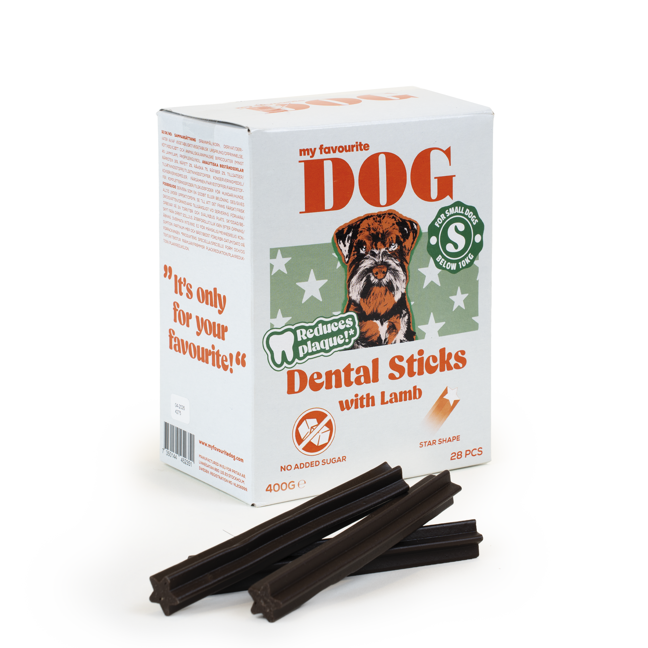 My favourite DOG Tannstikker Lam 28-pakning