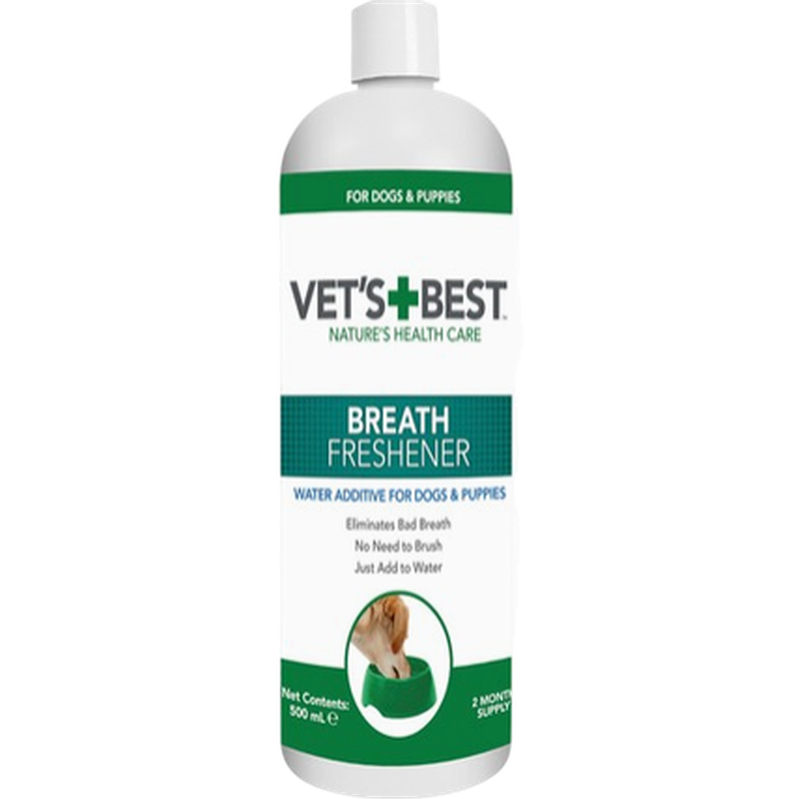 Vanntilsetning til frisk ånde for hunder 500 ml