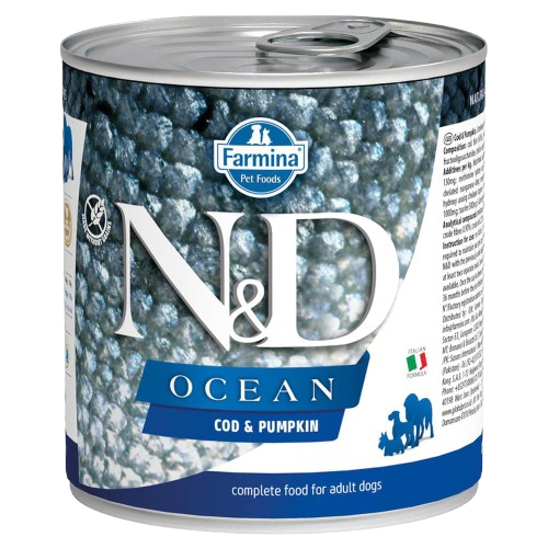 N&D Ocean Codfish & Pumpkin Våtfôr til Hund