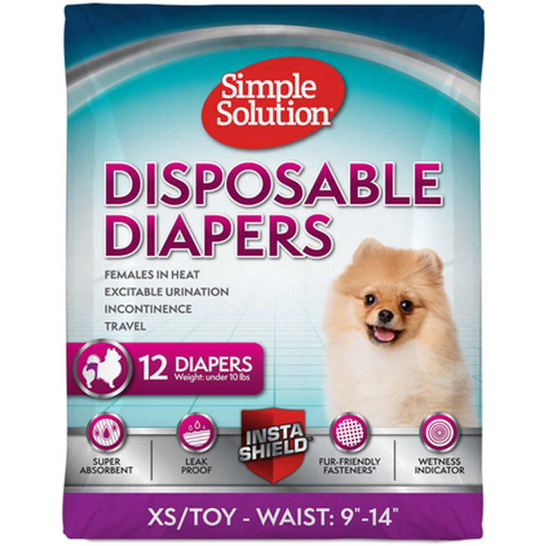Simple Solution Disposable Diapers Females