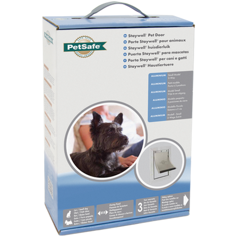 Petsafe Staywell® 2-veis kjæledyrdør i aluminium, Small 600