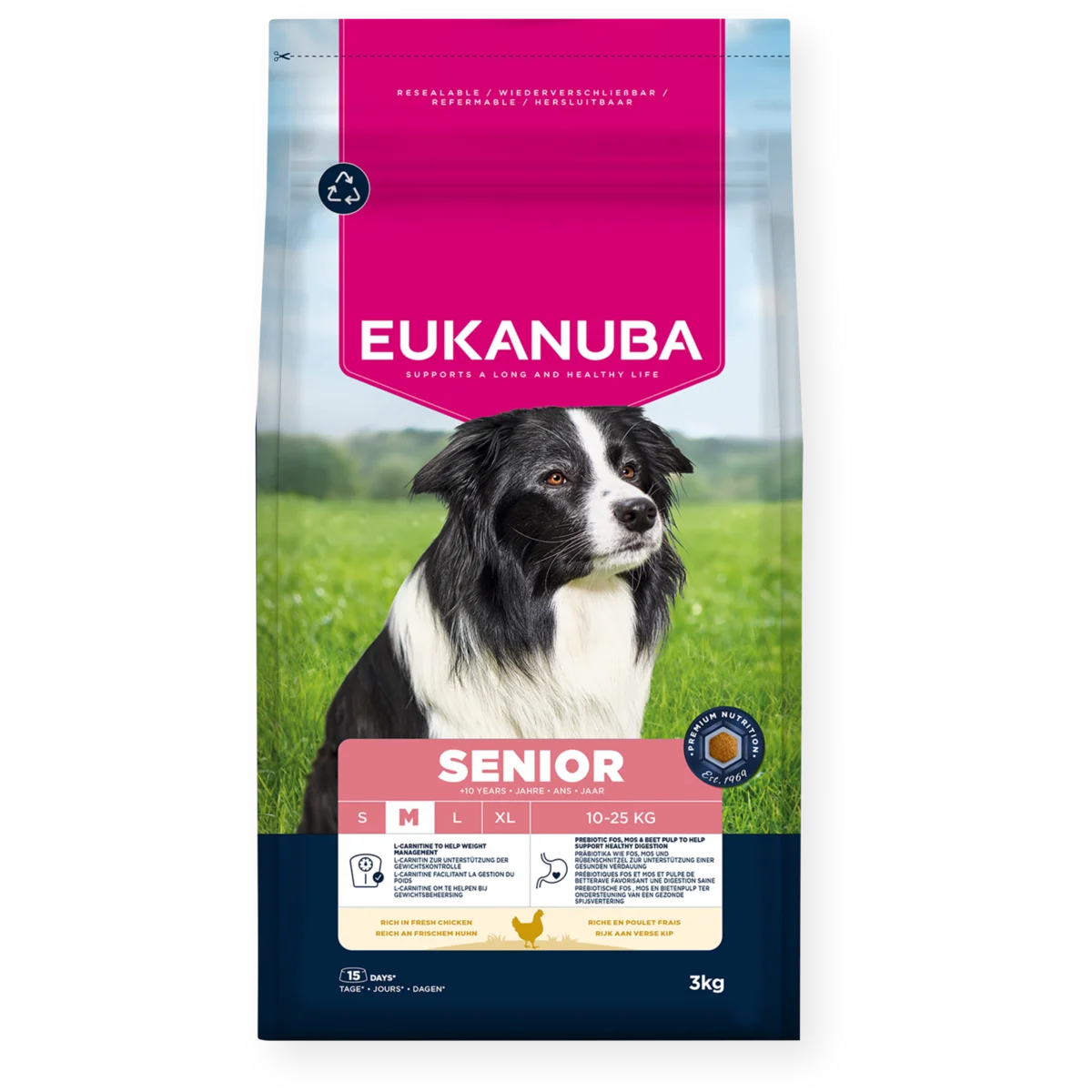 Dog Senior Medium Breed Chicken 3 kg