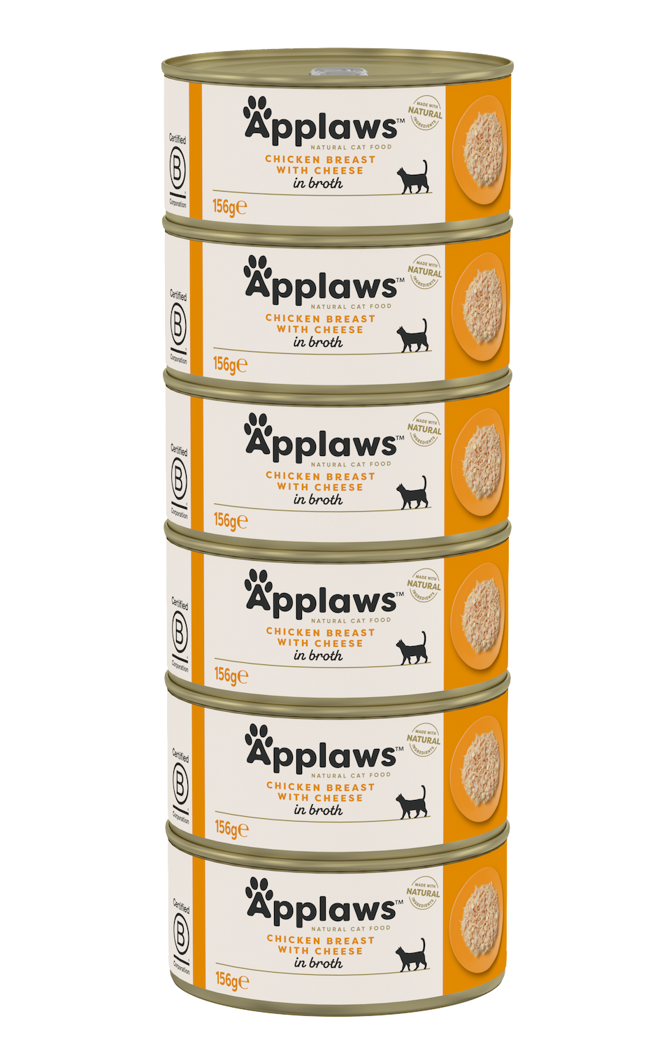 Applaws Cat Tins Kyllingbryst og ost