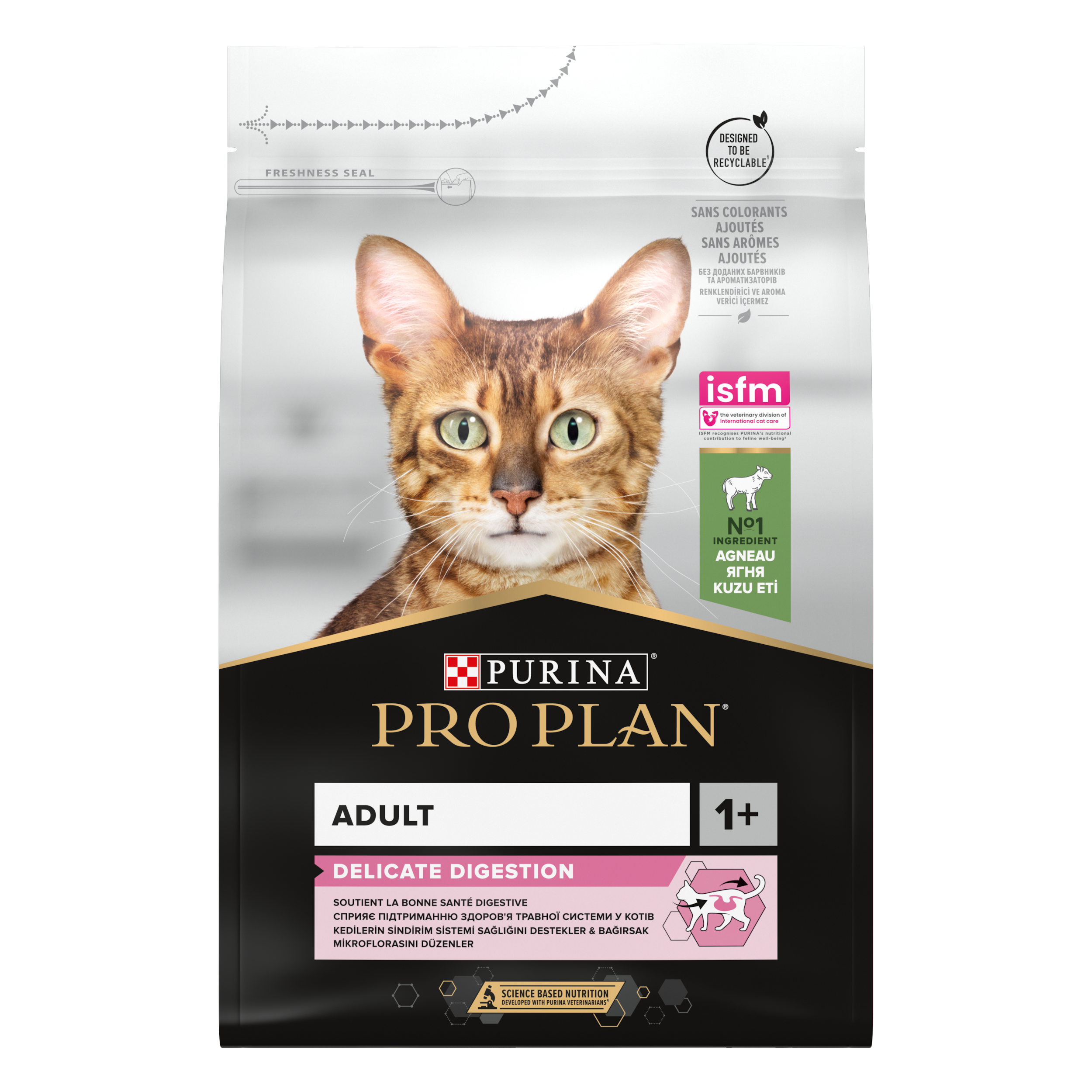 Purina Pro Plan - Cat Adult Delicate Digestion Lammekjøtt 3 kg - Katt - Kattefôr - TørrfôrPetXL