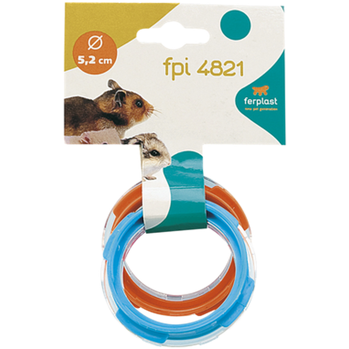 Pakning til hamsterrør Transparent 5,2 x 1,5 cm