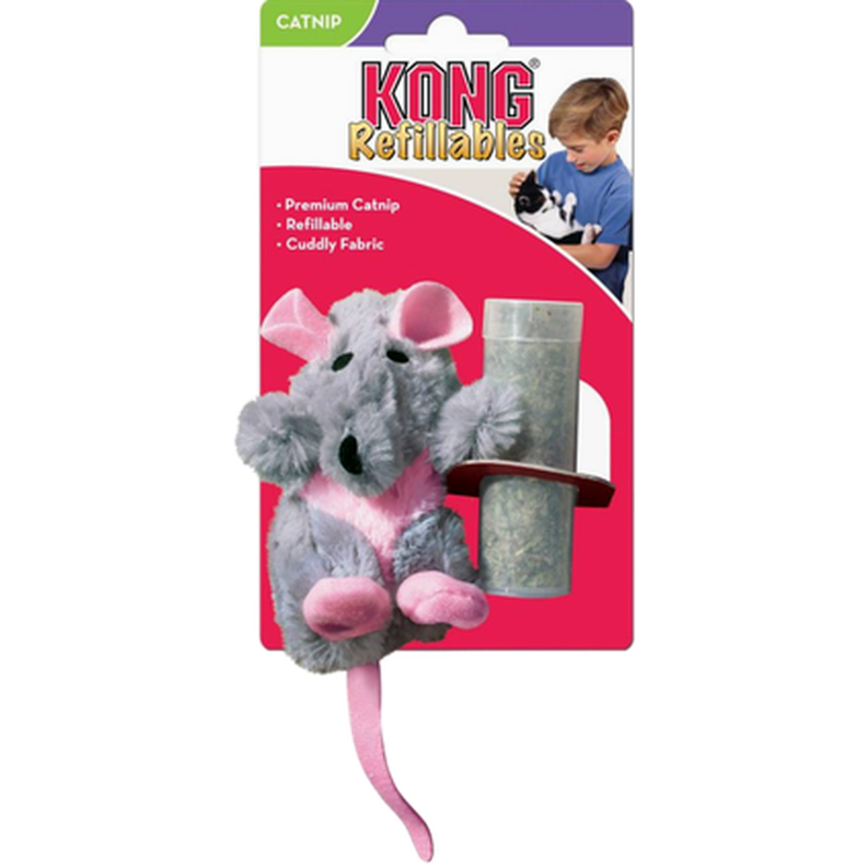 Påfyllbar katteleketøy med kattemynte Rotte One Size