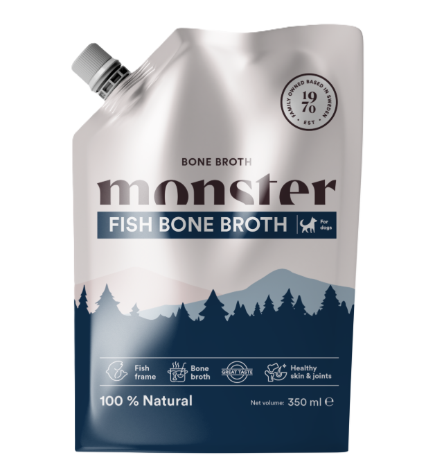 Monster Pet Food Benbuljong fisk