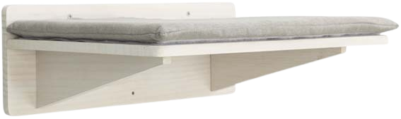 Plattform Väggmonterad Vit