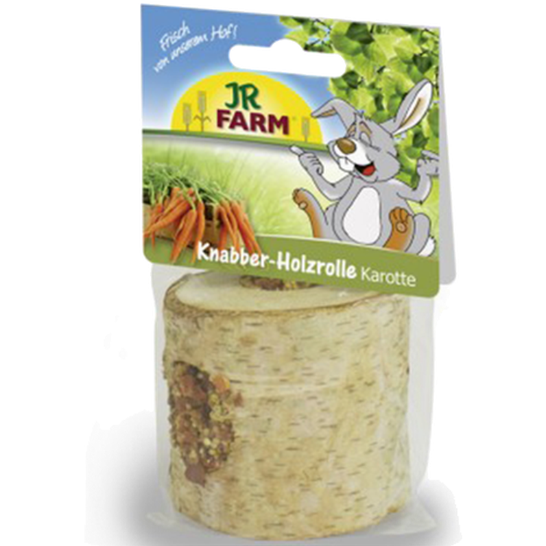 JR FARM Gulrot Nibbler Wooden Roll 150 g
