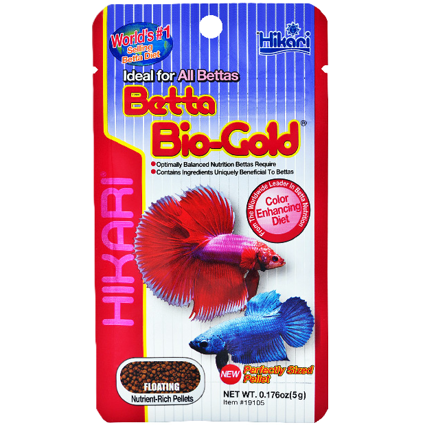 Hikari Betta Bio-Gold Kampfisk 5 g