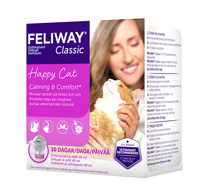 Feliway - Klassisk duftdispenser 48 ml - Katt - Helse og pelsPetXL
