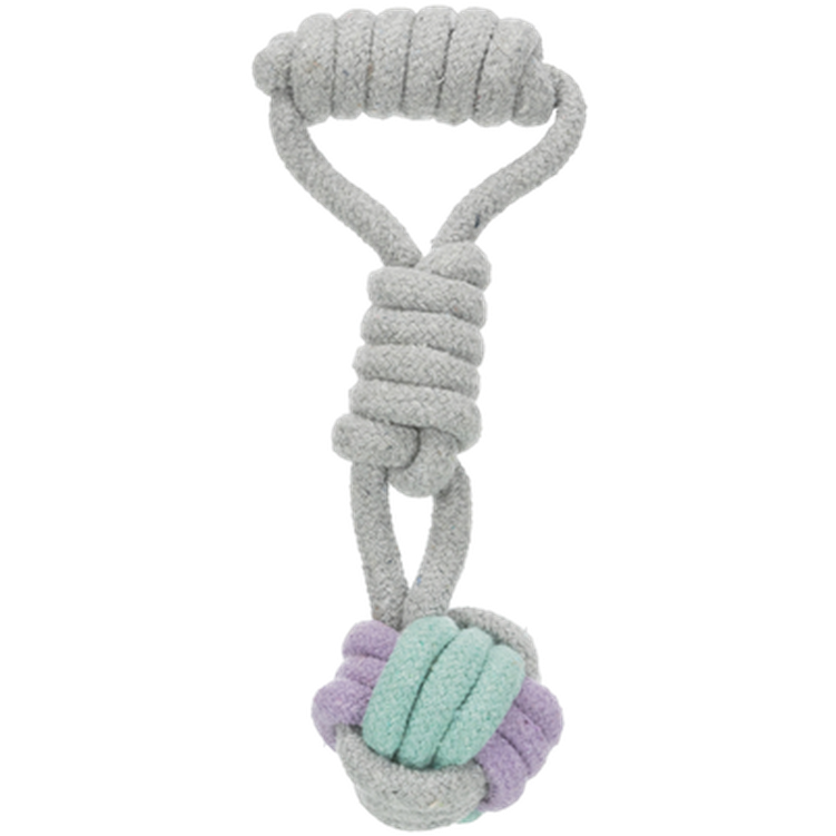 Junior leketau med innvevd knutekule Flerfarget Ø 6 / 23 cm