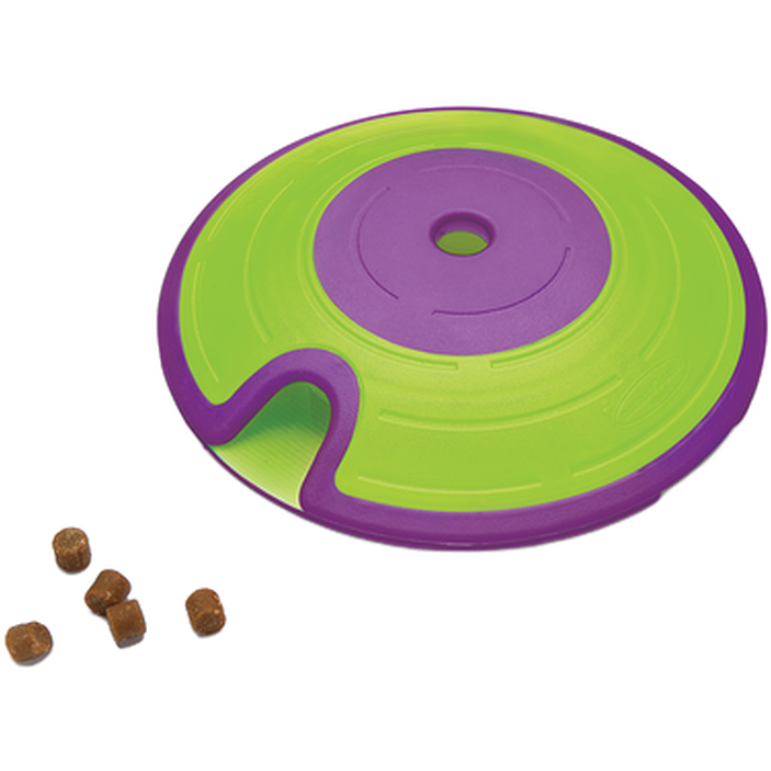 Hundelabyrint med godbiter, nivå 2 (middels) Lilla 18 x 18 x 6 cm