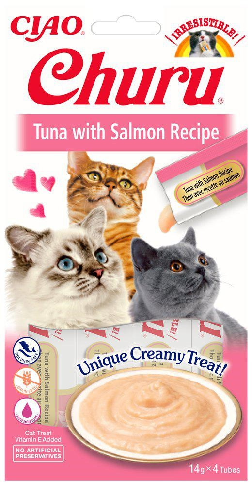 Cat Creamy Treat Tuna with Salmon 4-pk.
