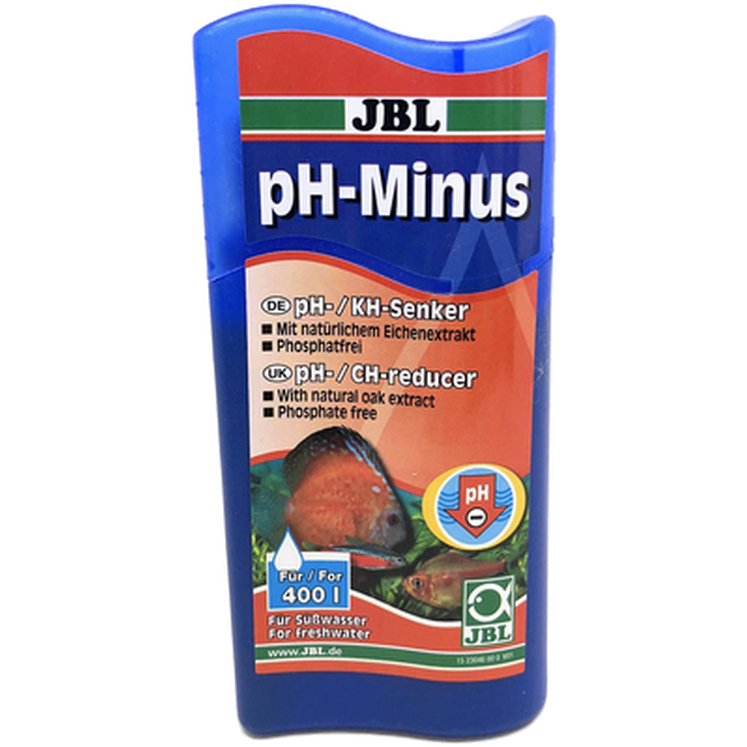 JBL pH-Minus touce pH Value Freshwater Aquariums Blue 100 ml