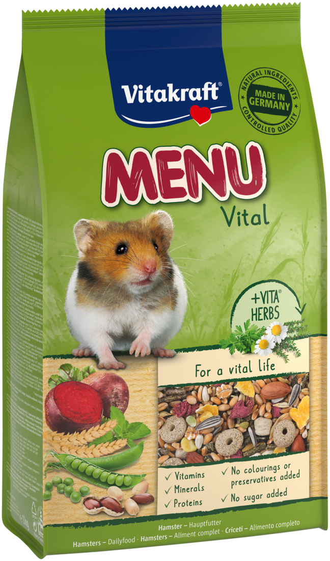 Vitakraft - Meny Hamster 1 kg - SmådyrPetXL
