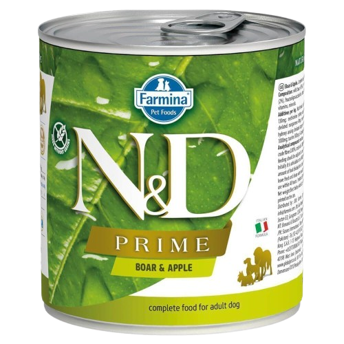 Farmina N&D Prime Boar & Apple Våtfôr til Hund