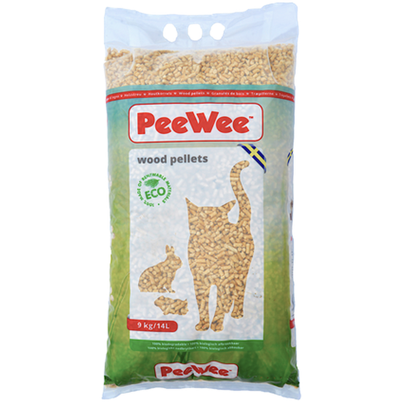PeeWee Wood Pellets - Trepellets Katt