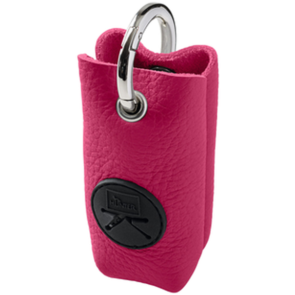 Dog Waste Bag Dispenser Yuna Pink 10x5cm + One Roll Of Poo Bags