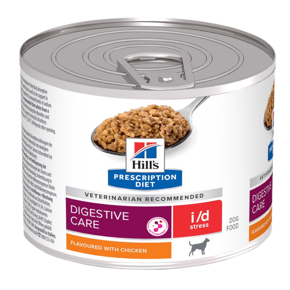 Hill's Prescription Diet Dog i/d Digestive Care Stress Mini Chicken - Våtfôr for hunder