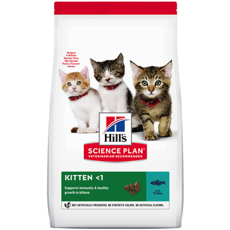 Hills Science Plan Feline Kitten Healthy Development Tuna - Dry Cat Food 7 kg