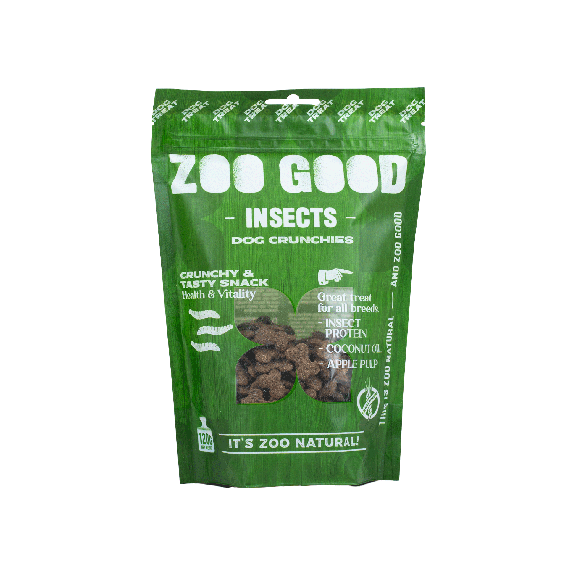 ZOO GOOD Hundegodbiter - Insekt 120g