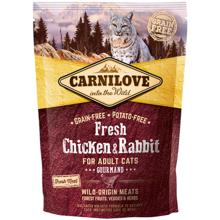Cat Fresh kylling og kanin - Gourmand 2 kg