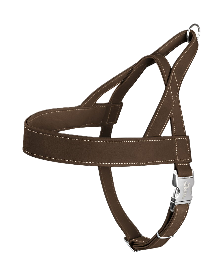 Dog Harness Norwegian Hunting Brown Large 2