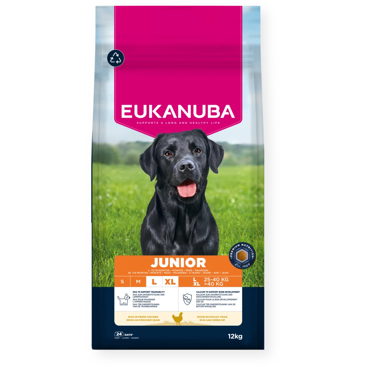 Eukanuba Developing Junior Large Breed Chicken