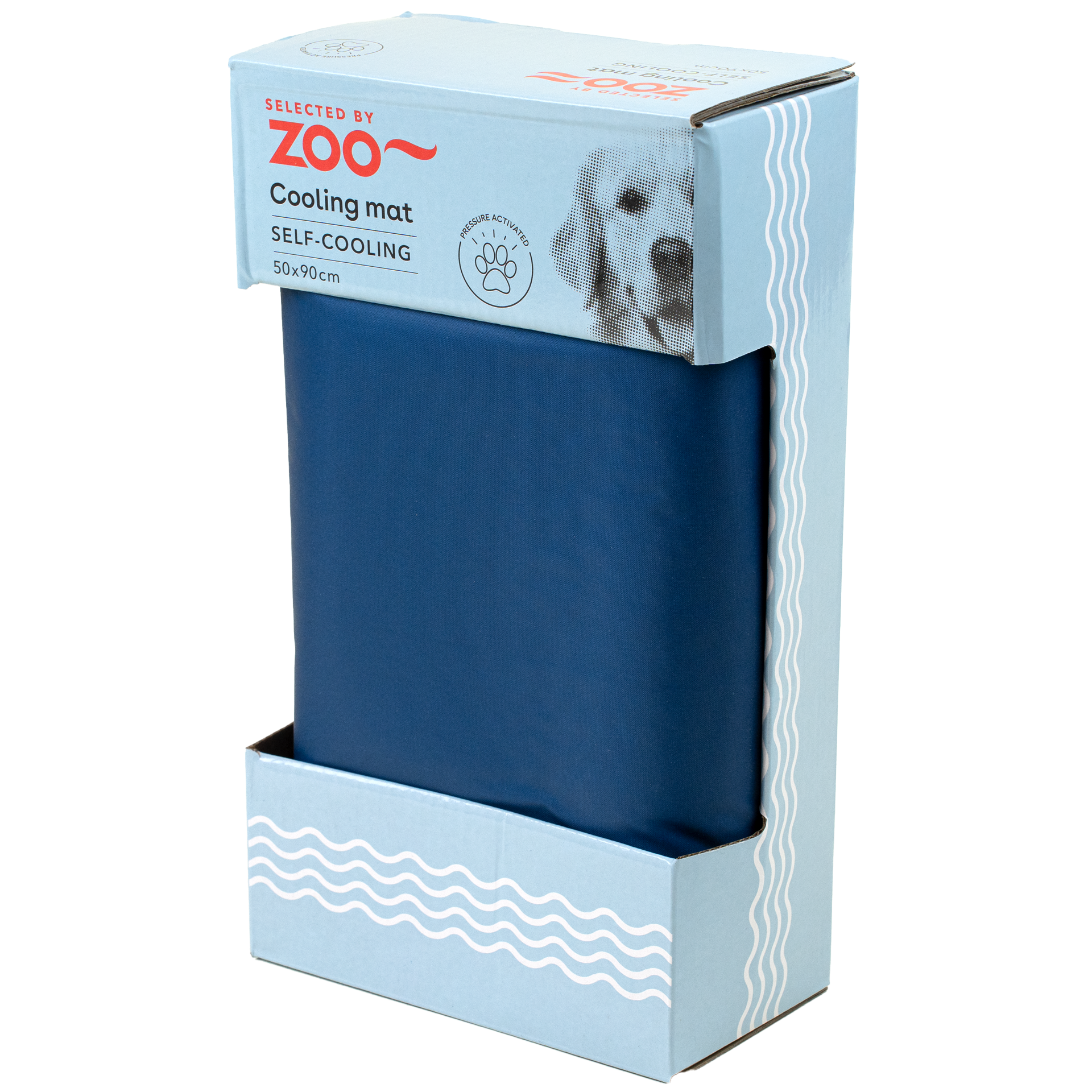 Kjølepute Chill 90 x 50 cm Blå