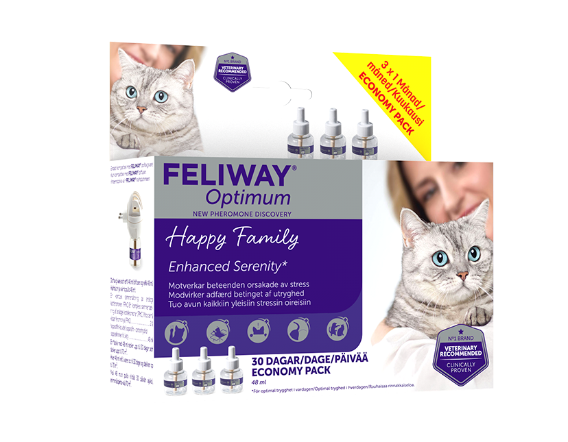 Optimum Fragrance Dispenser Refill 48 ml x 3 stk. i økonomipakke