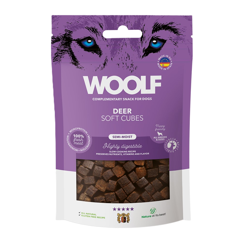 WOOLF Soft Cubes - Deer 100g