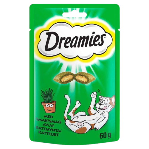 Dreamies Kattgodis Kattmynta 60 g