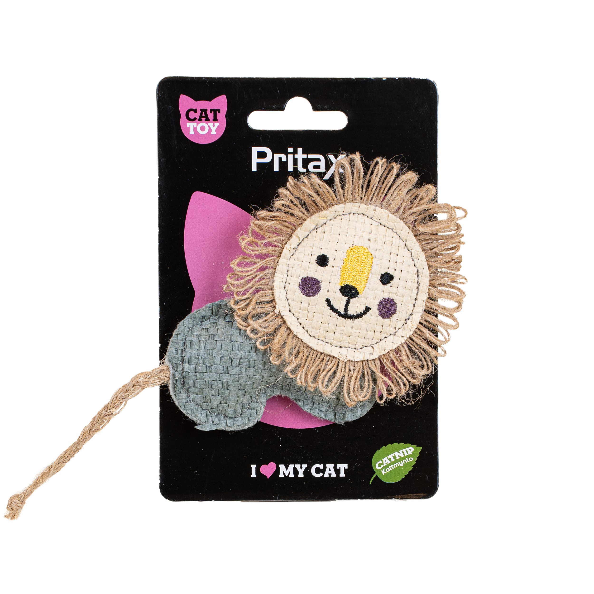 Katteleke Natural Aron, 19x9x1,5cm, Brun