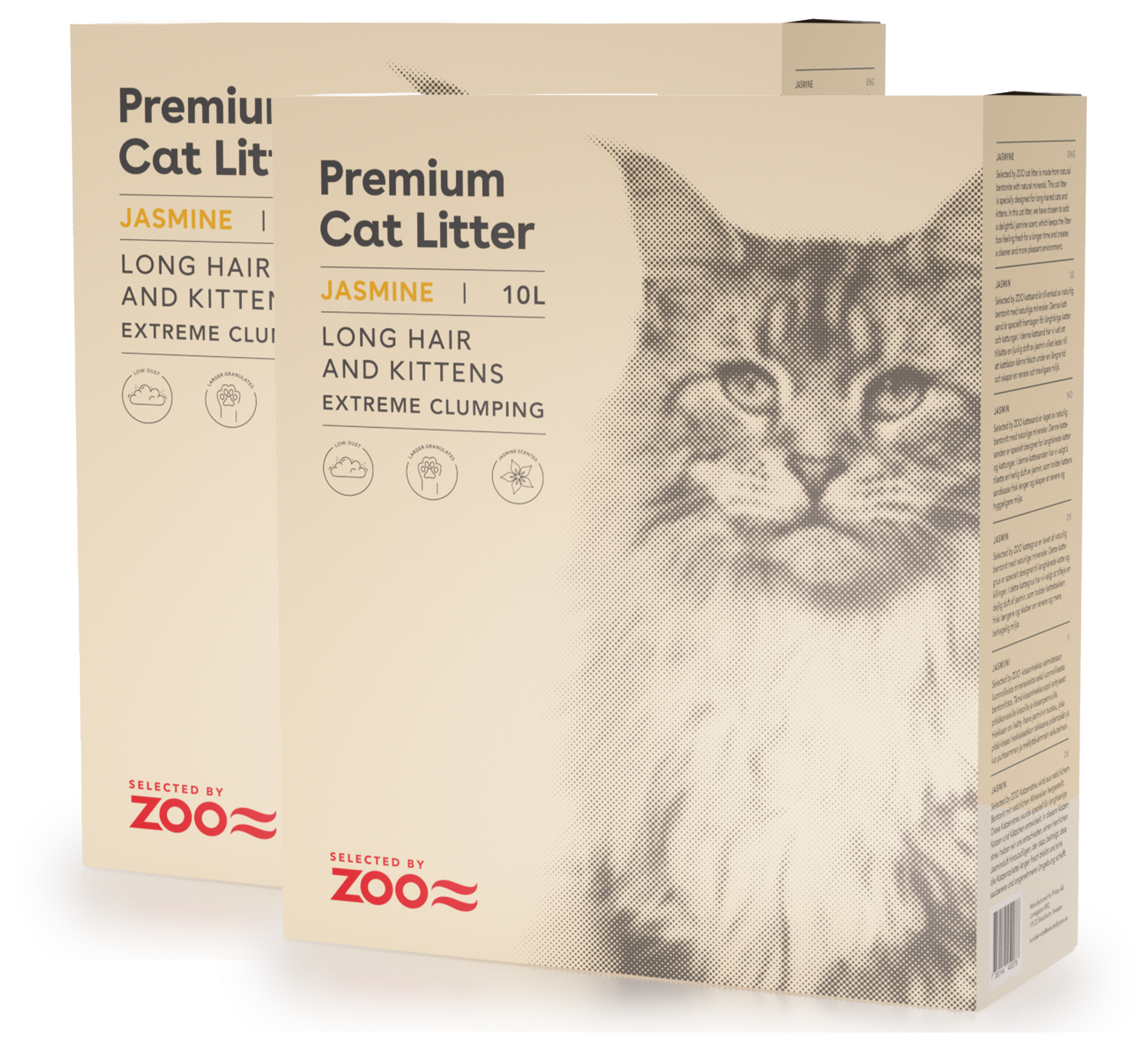 Selected by ZOO Kattesand Jasmine Langhår & Kattunge