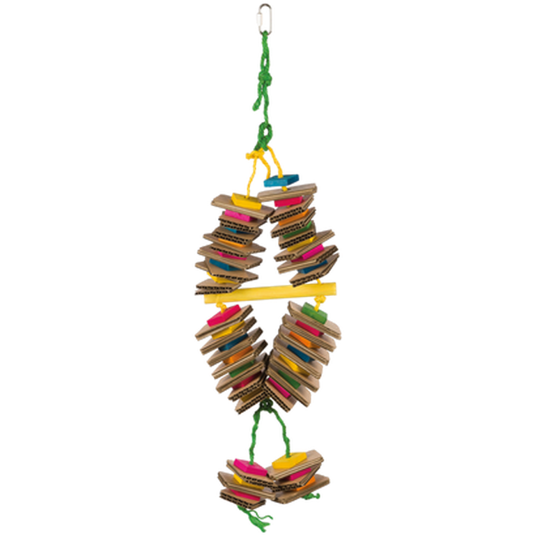 Leketøy i tre med papp Mix 18 cm